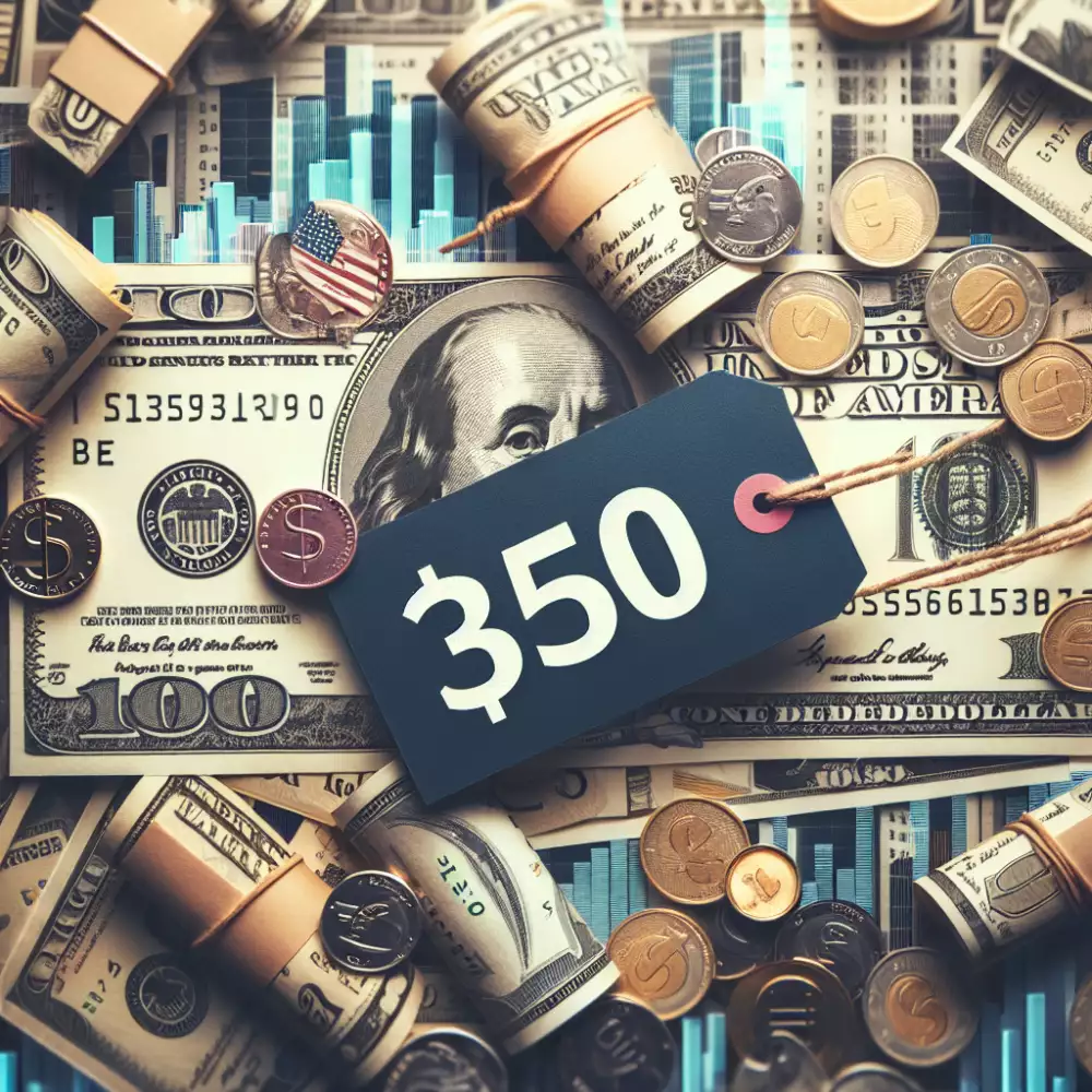 350 dolarů