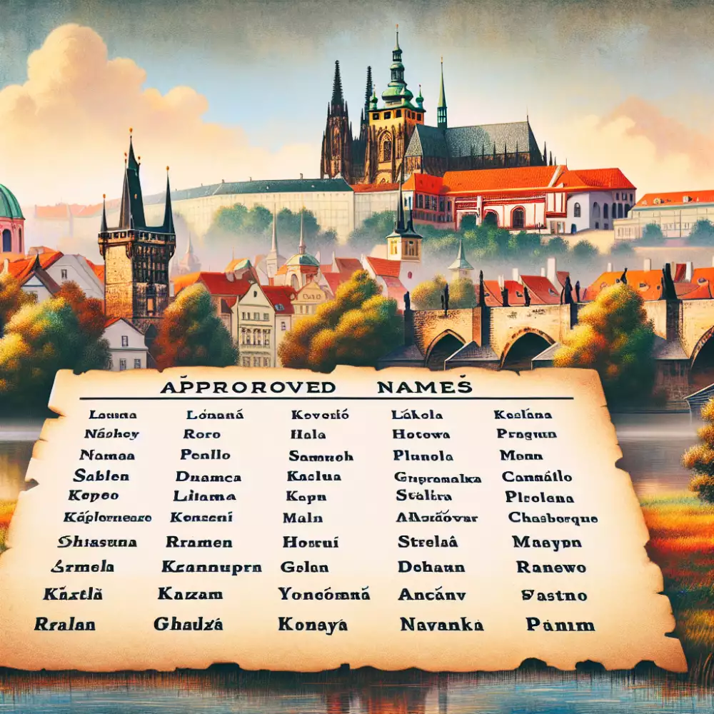 Povolená Jména V Čr