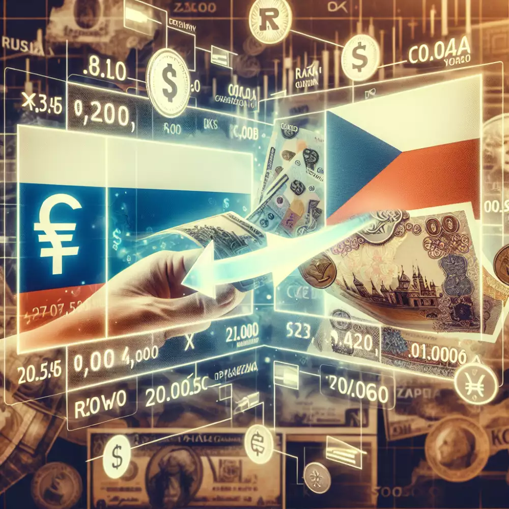 ruský rubl na czk