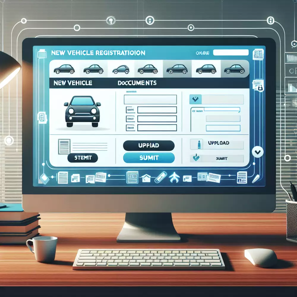 registrace nového vozidla online