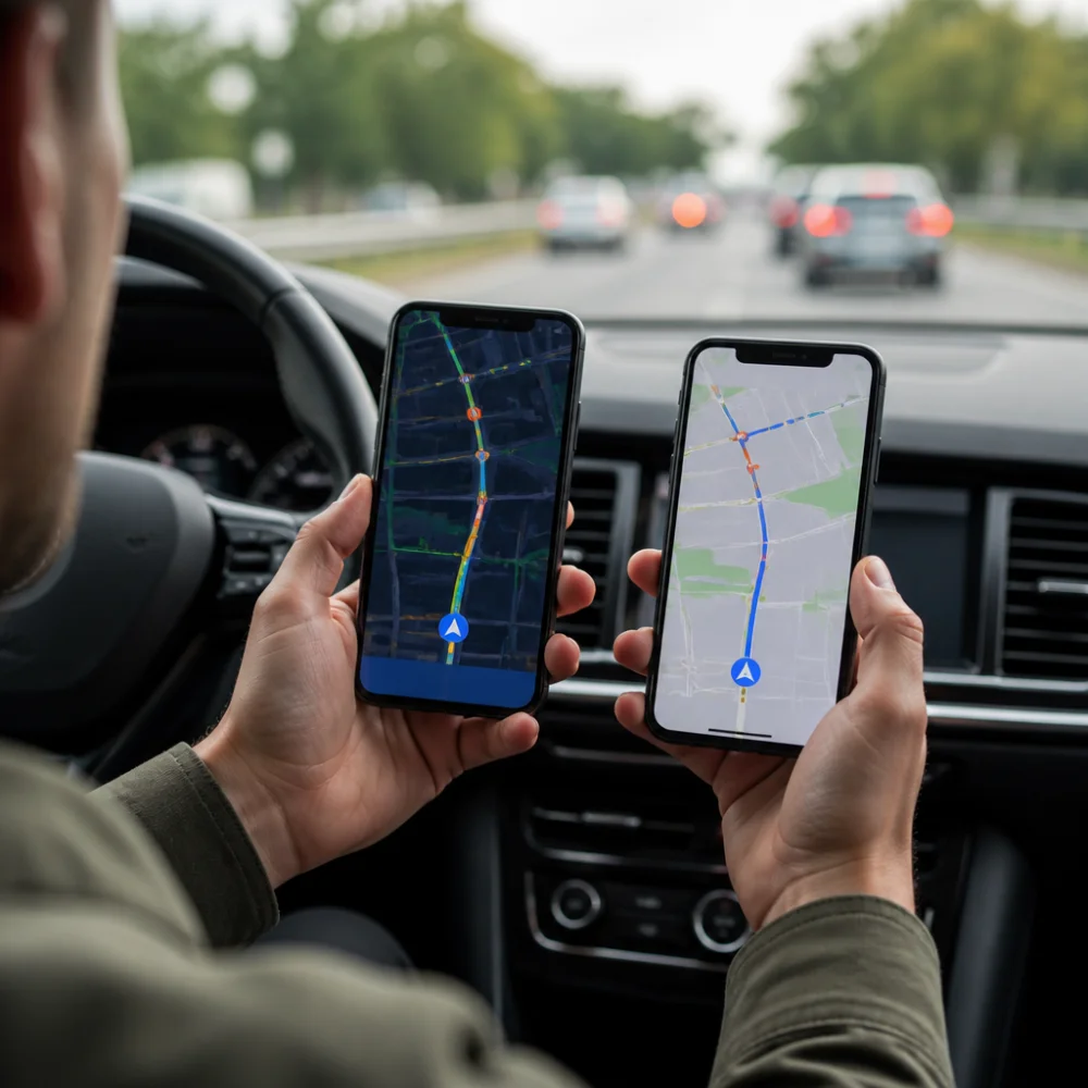 Navigace V Mobilu: Srovnání Aplikací Pro Řidiče